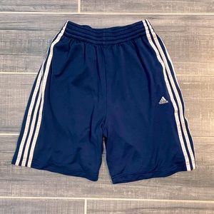 Adidas Navy Blue Basketball Shorts Size S, excellent condition, barely worn!